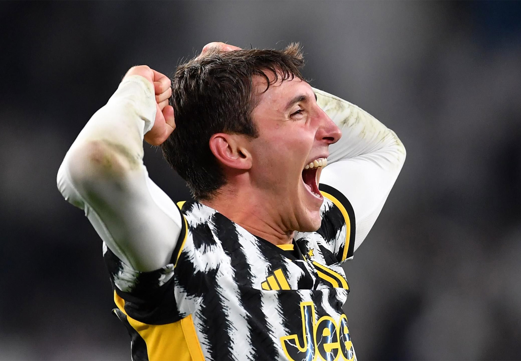 Pemain Juventus Andrea Cambiaso. - Image