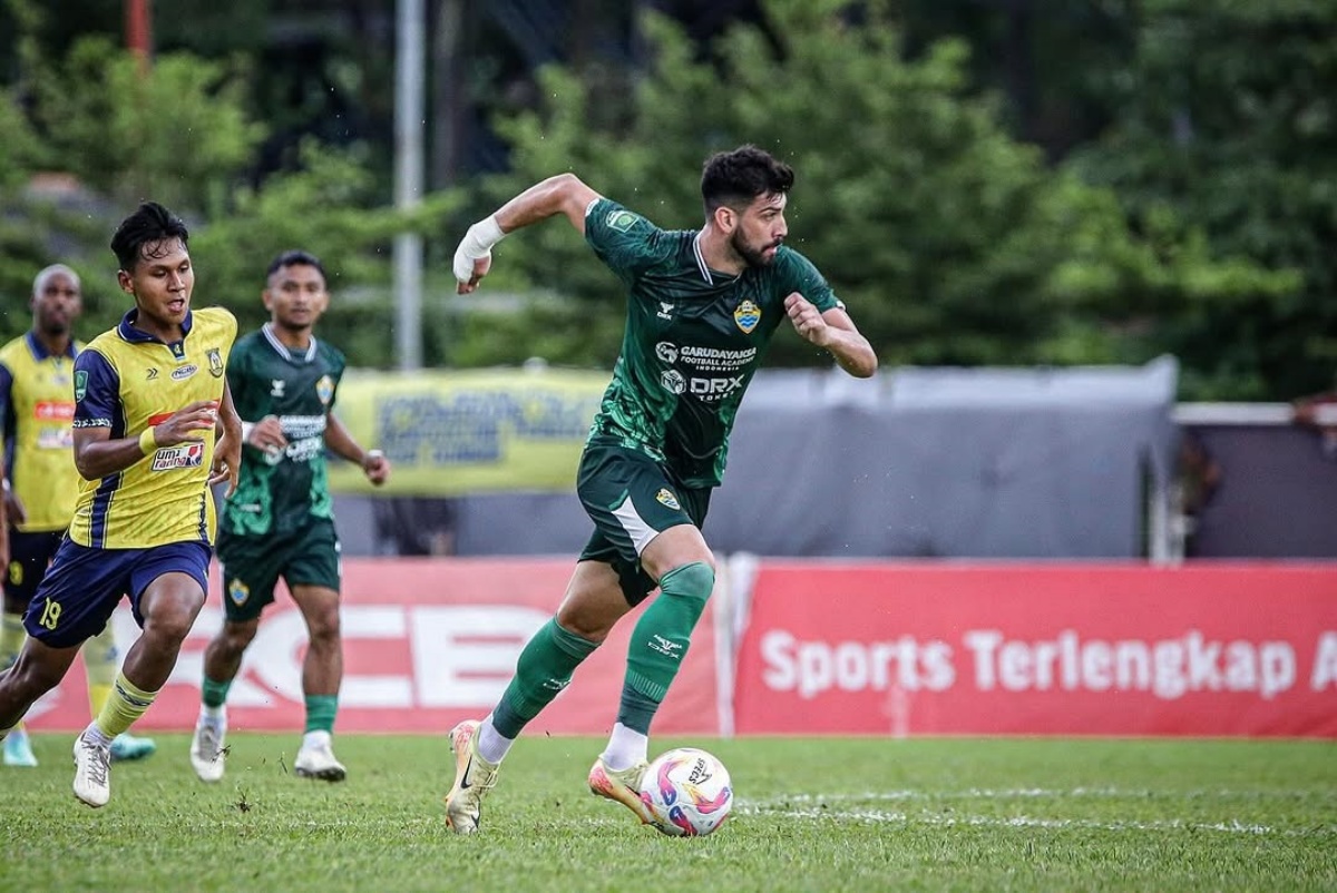 Matheus Silva saat bermain untuk PSKC Cimahi. (Instagram Matheus Silva) - Image