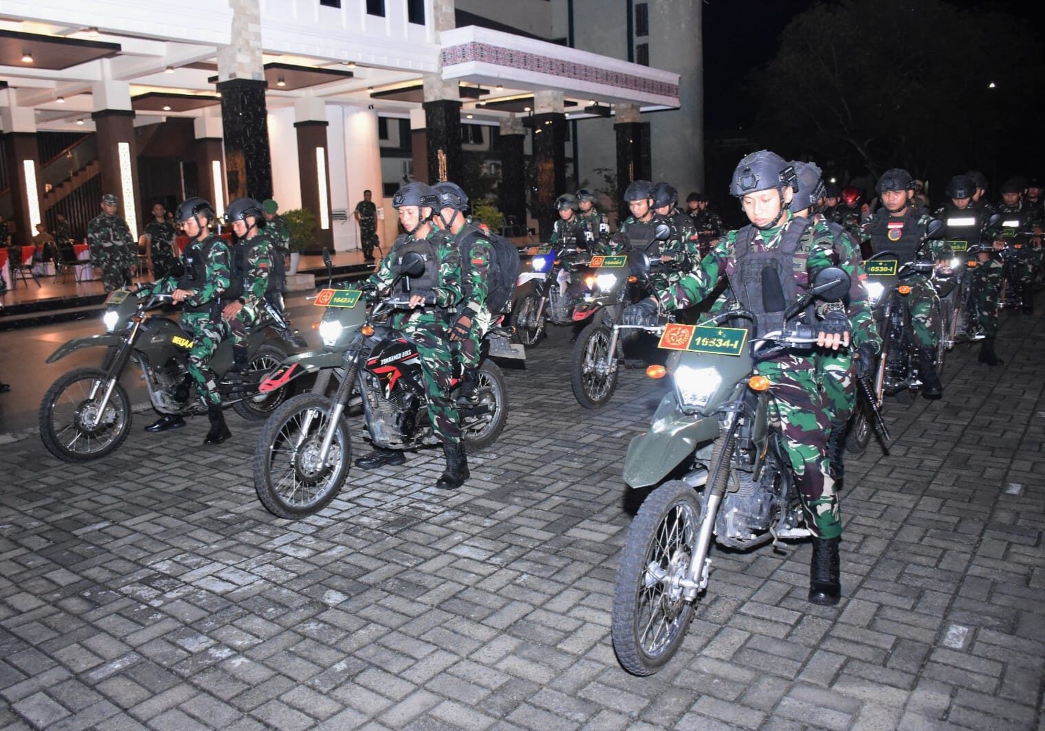 Patroli antikejahatan jalanan yang digelar Kodam I/Bukit Barisan di Kota Medan. (Istimewa) - Image