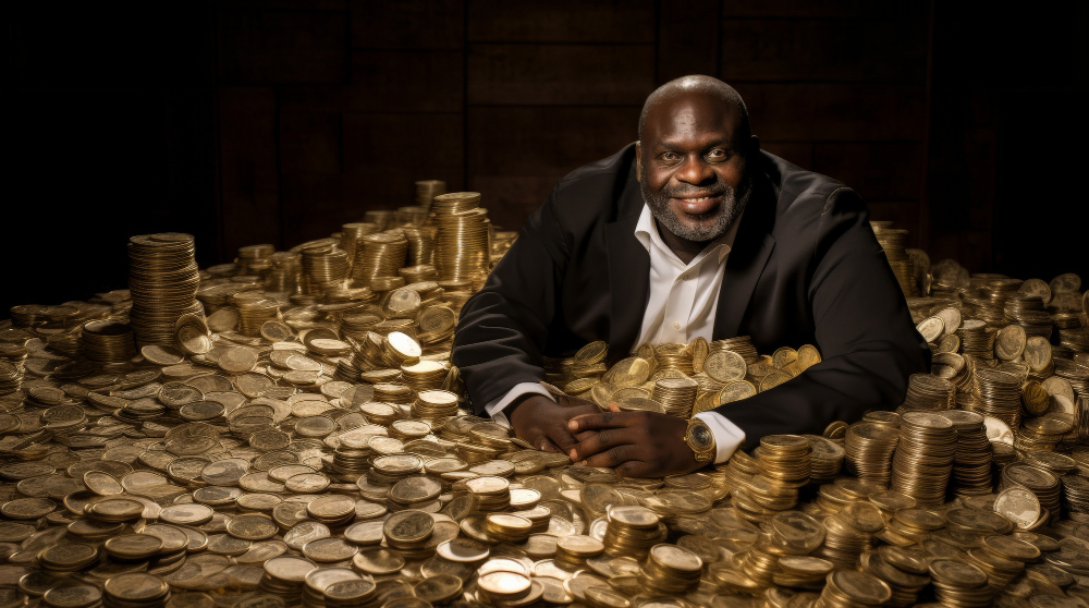 Ilustrasi orang yang keberuntungan finansialnya melesat. (Freepik) - Image