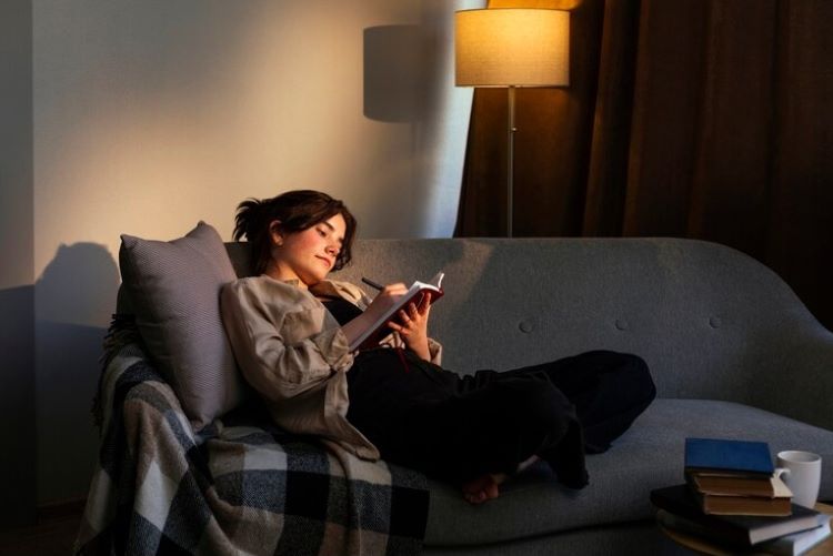 Ilustrasi- Rutinitas menenangkan di malam hari. (Freepik) - Image