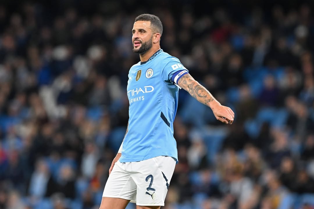 Kyle Walker ingin hengkang dari Manchester City. (Instagram @kylewalker2) - Image