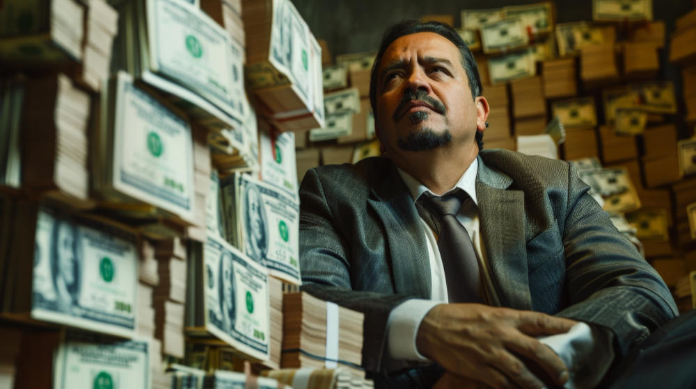 Ilustrasi orang yang sukses dan kaya. (Freepik) - Image