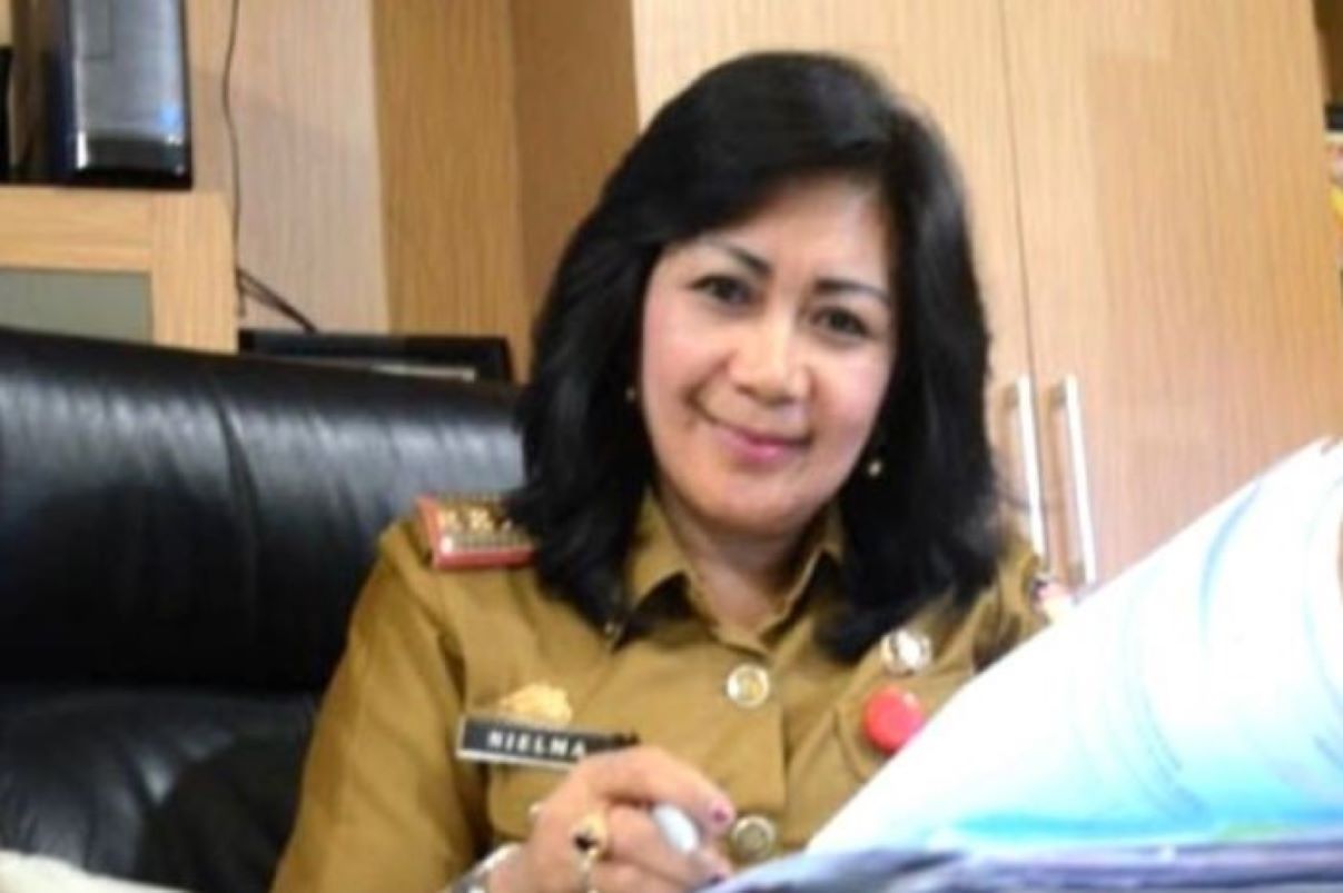 Pelaksana harian (Plh) Kepala Dinas Pendidikan (Dispendik) Kota Makassar Nielma Palamba. (Darwin Fatir/Antara) - Image