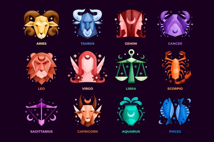 Ilustrasi 12 Zodiak. (freepik) - Image