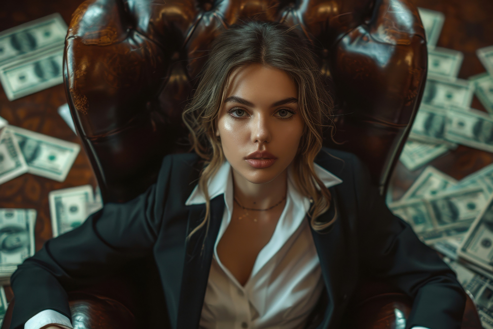 Ilustrasi orang dengan rezeki melimpah. (Freepik) - Image