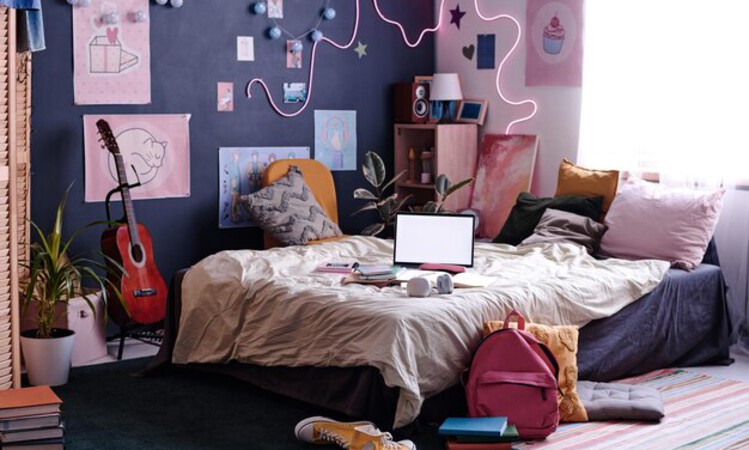 Ilustrasi kamar tidur. (Freepik) - Image