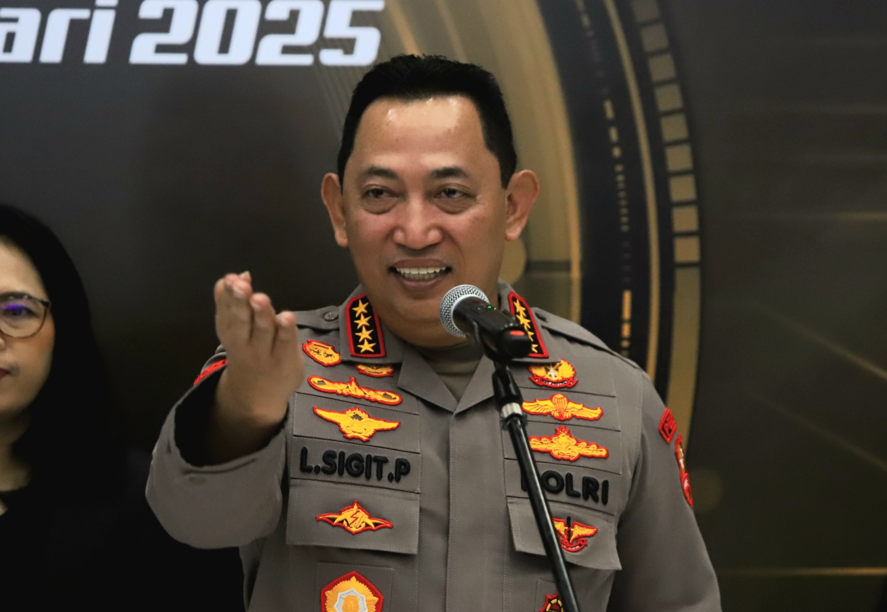 Kapolri Jenderal Listyo Sigit Prabowo. (Dery Ridwansah/ JawaPos.com) - Image