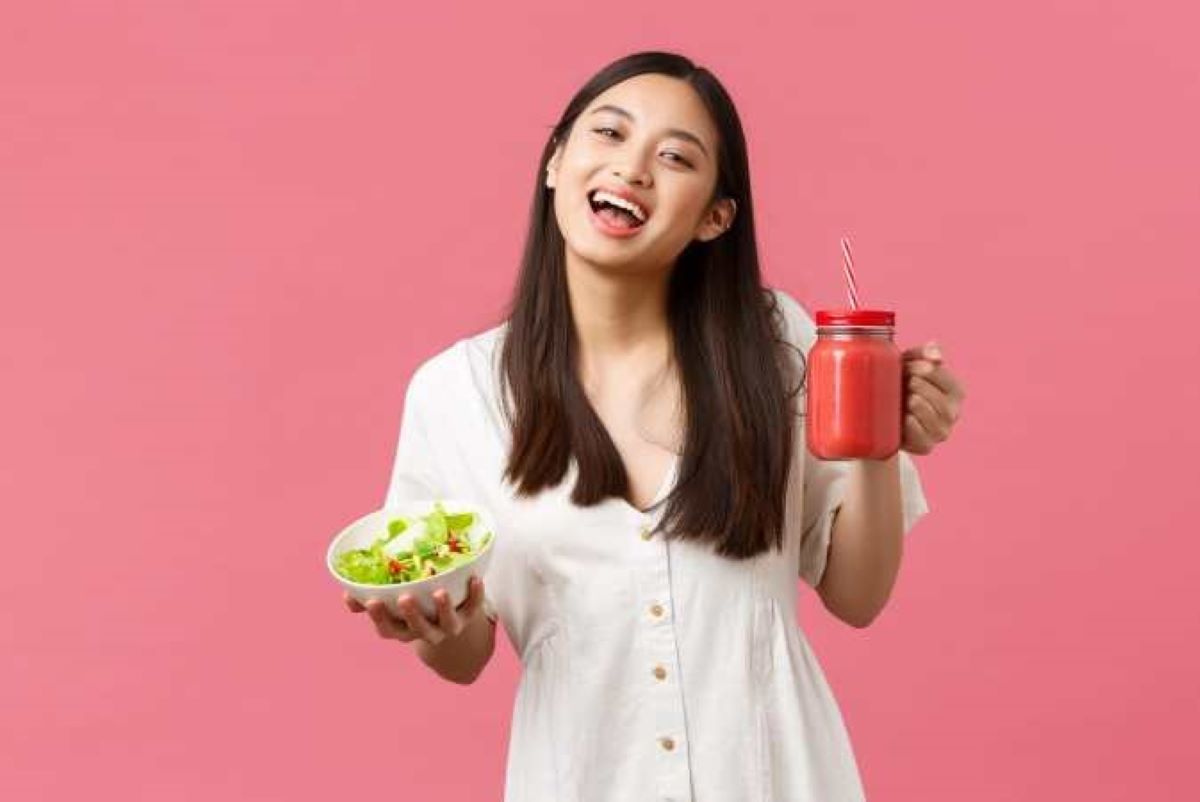 Ilustrasi makanan sehat. (Freepik/benzoix) - Image