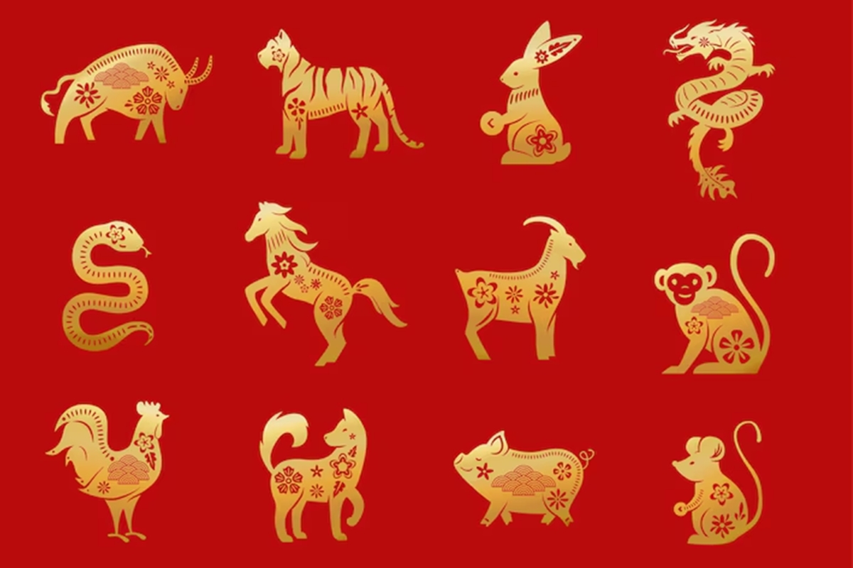 Ilustrasi shio dalam ramalan hari ini. (Freepik) - Image