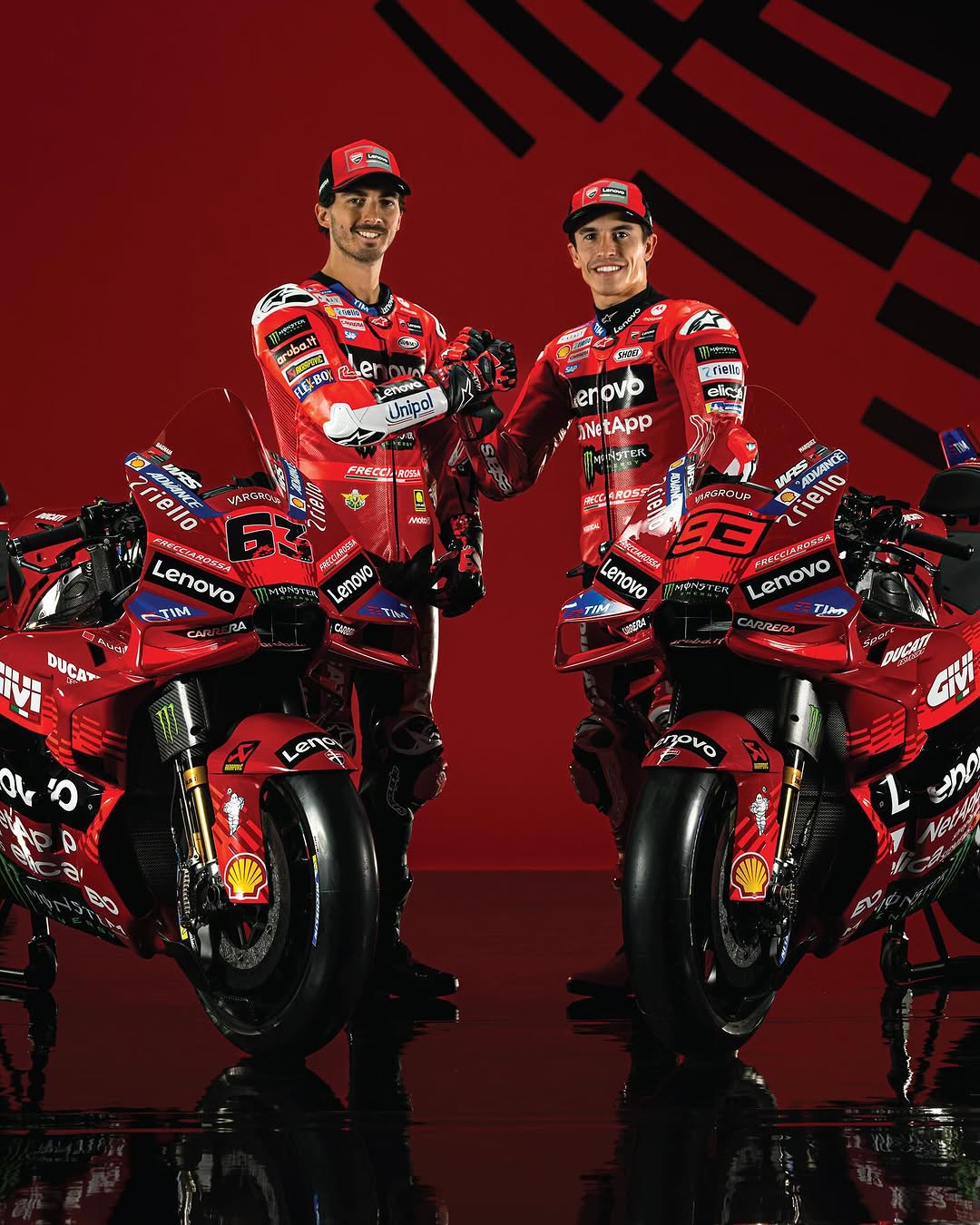Ducati Lenovo Luncurkan Corak Baru untuk MotoGP 2025, Marquez dan ...