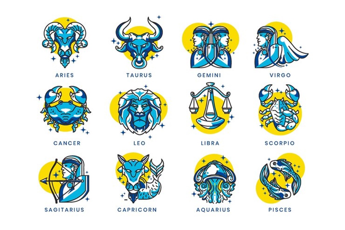 Ilustrasi zodiak. (freepik) - Image