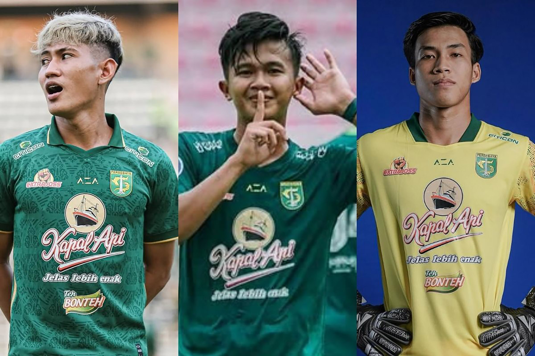 Tiga pemain muda potensial Persebaya Surabaya yang harus rela kehilangan tempat dari Persebaya Surabaya. (Dok. @mftakhul.y, @denny74setiawan_, @riskydwiyan2) - Image