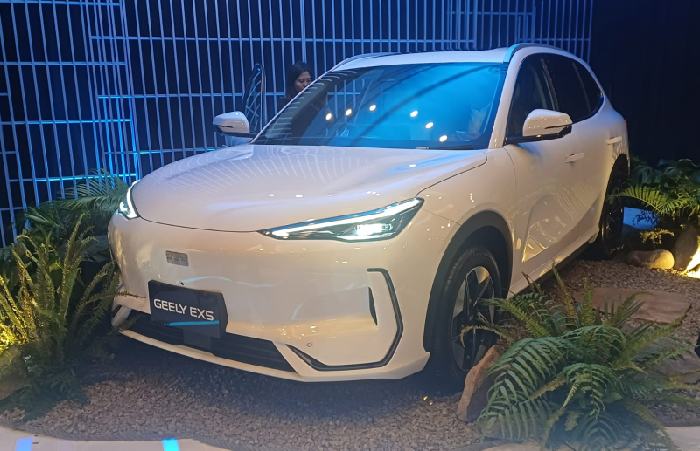 Geely EX5 resmi diperkenalkan dan sudah bisa dilakukan pemesanan. - Image
