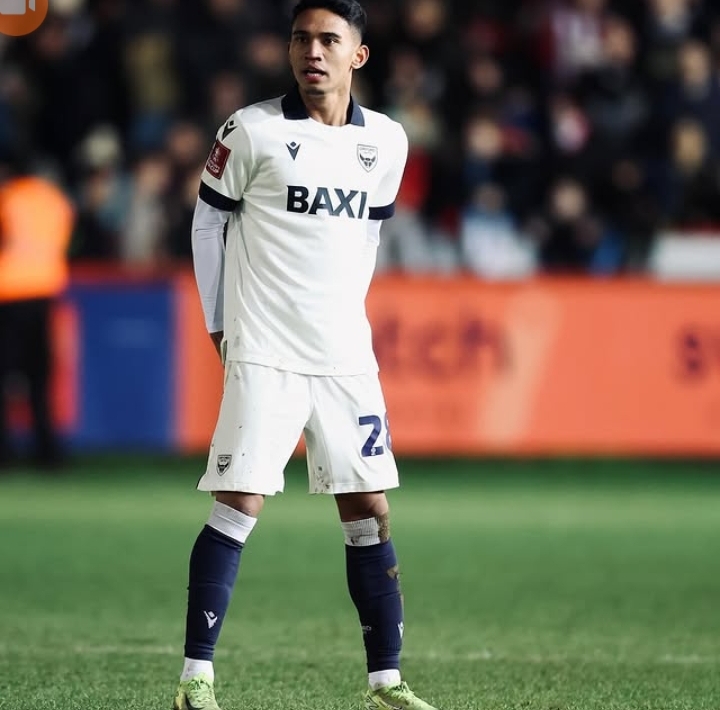 Marselino Ferdinan saat berlaga bersama Oxford United. (Instagram Marselino Ferdinan) - Image