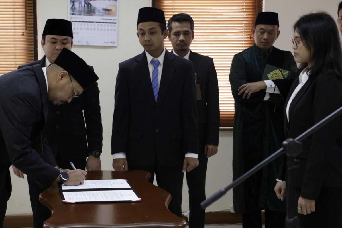 Pelantikan pejabat setneg. (Biro Humas Kemensetneg) - Image