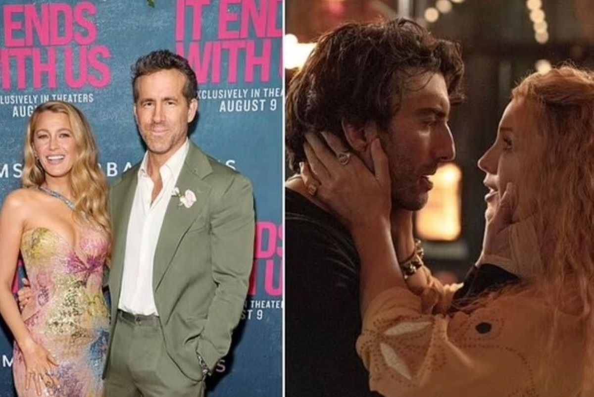 Blake Lively & Ryan Reynolds dan adegan It Ends With Us. (Daily Mail) - Image