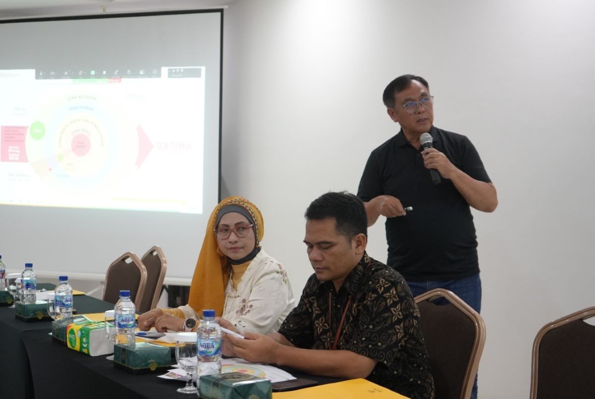 Rapat Koordinasi (Rakor) Gapoktan menjadi Titik Serah Pupuk Bersubsidi. (Istimewa) - Image
