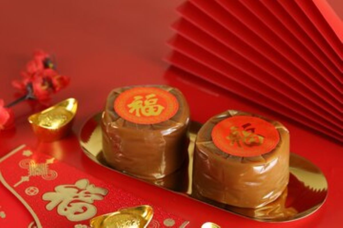 Kue keranjang khas imlek. (freepik) - Image