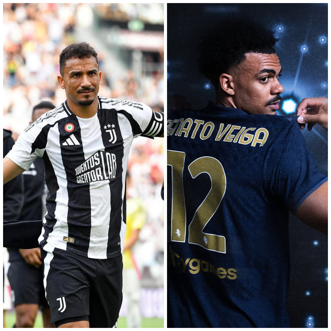 Danilo telah resmi angkat kaki dari Turin dan Renato Veiga telah didatangkan dari Chelsea. (Dok. Juventus) - Image
