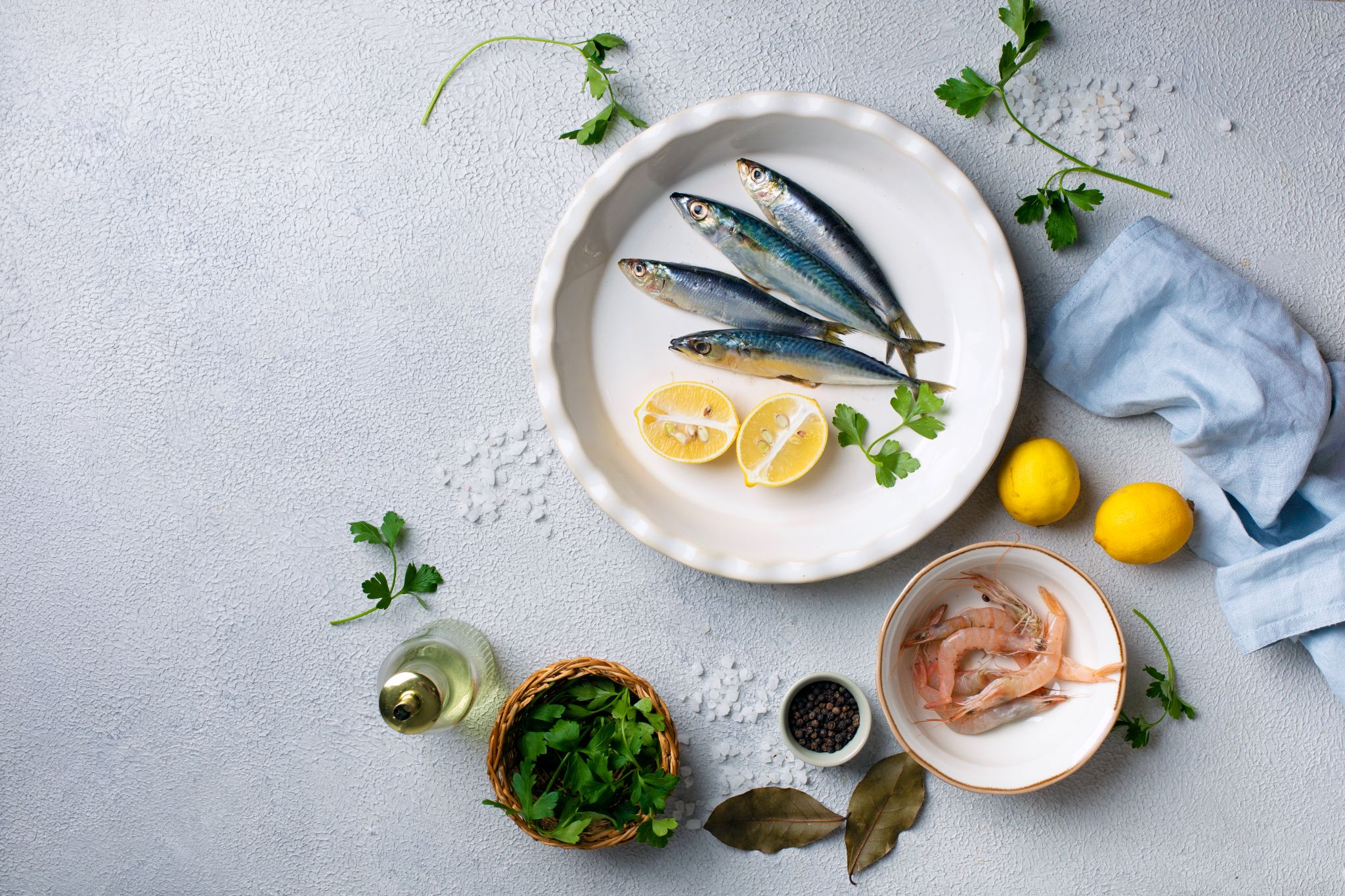 Ilustrasi Makanan Pescatarian (freepik) - Image