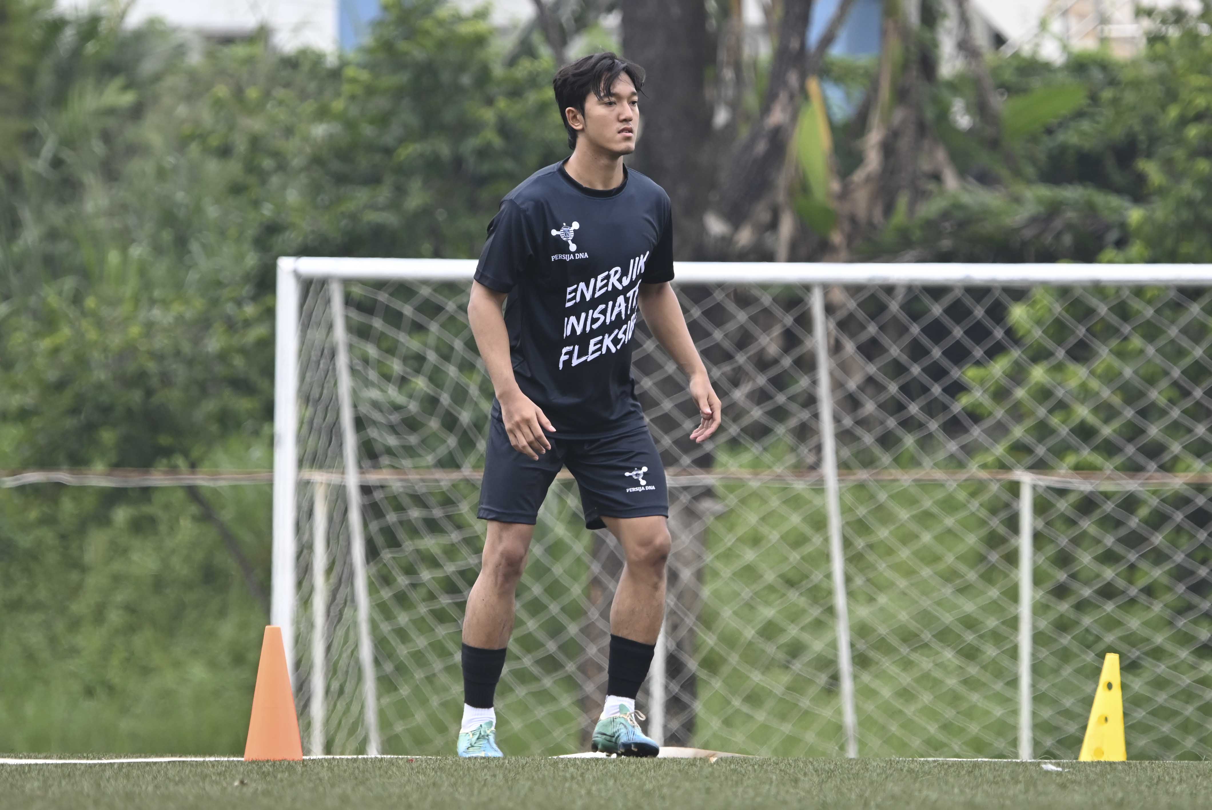 Fullback Raka Cahyana diprediksi jadi pengganti Ilham Rio Fahmi di sisi sayap kanan Persija Jakarta saat melawan PSBS Biak. (Dok: Persija) - Image
