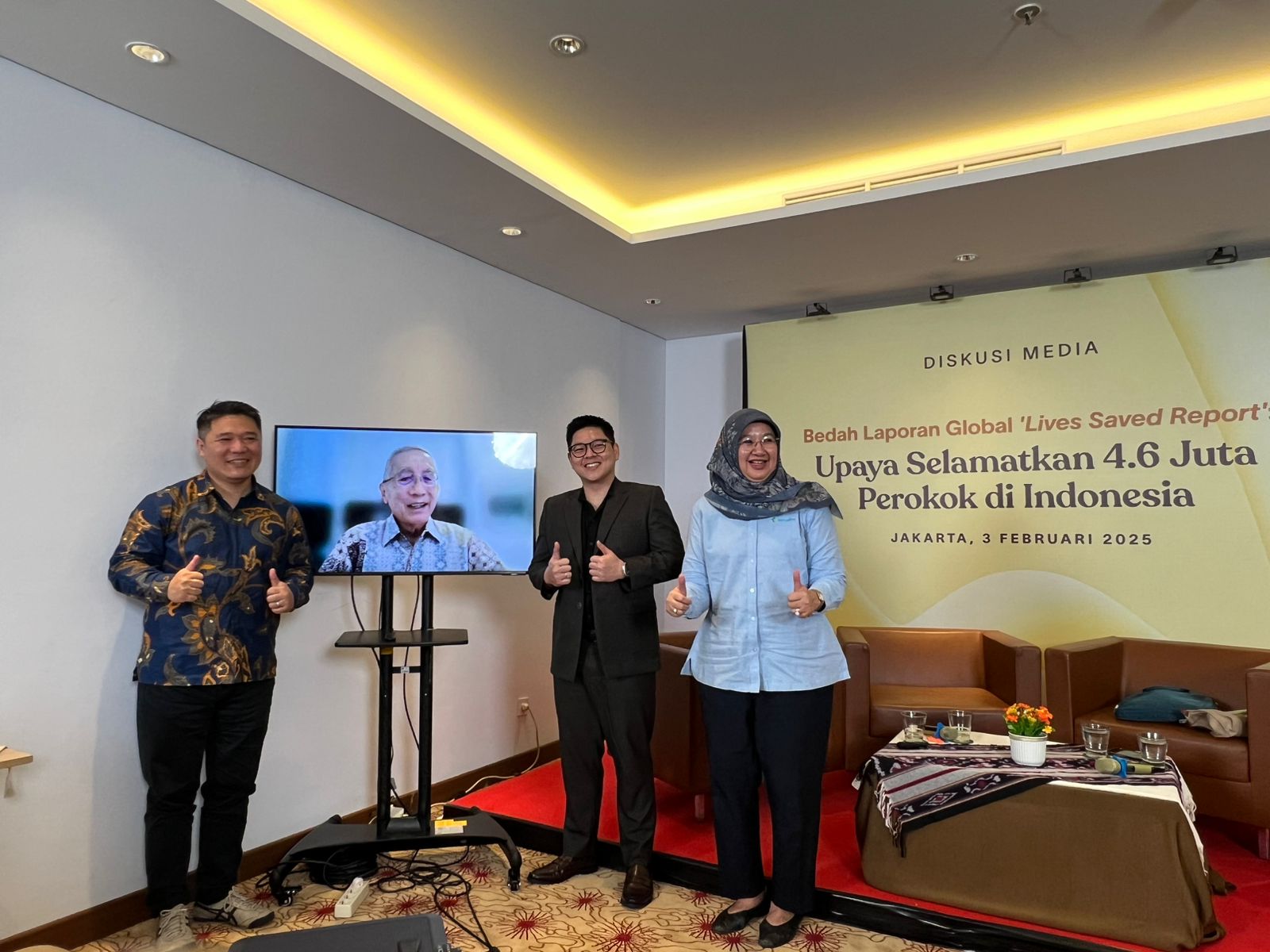 Seminar soal menyelamatkan 4,6 juta perokok di Indonesia. (Tazkia Royyan Hikmatiar/JawaPos.com) - Image