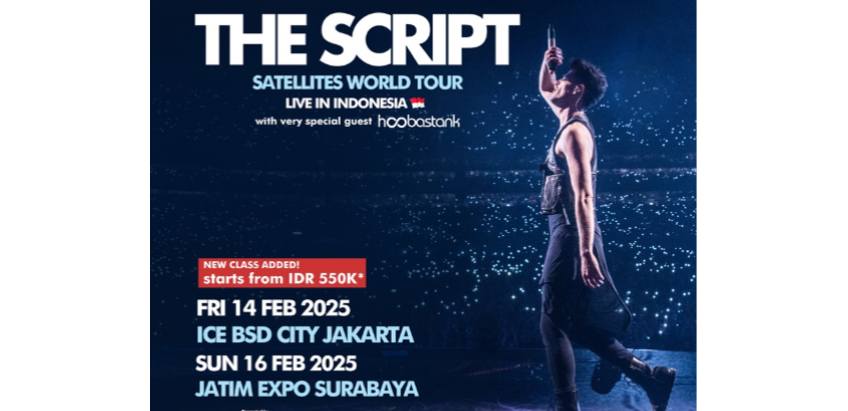 Konser The Script. (Istimewa) - Image