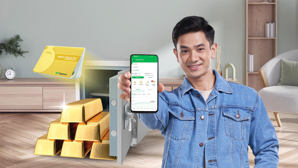 Layanan “Deposito Emas” Melalui Aplikasi Pegadaian Digital Tembus 118 Kg/(Foto: Istimewa). - Image