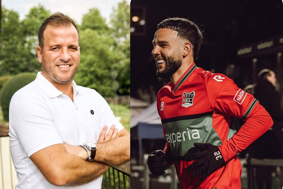 Rafael van der Vaart sebut Calvin Verdonk bisa menjadi rekrutan bagus bagi PSV. (Instagram/Rafaelvdvaart Instagram/c.verdonk) - Image