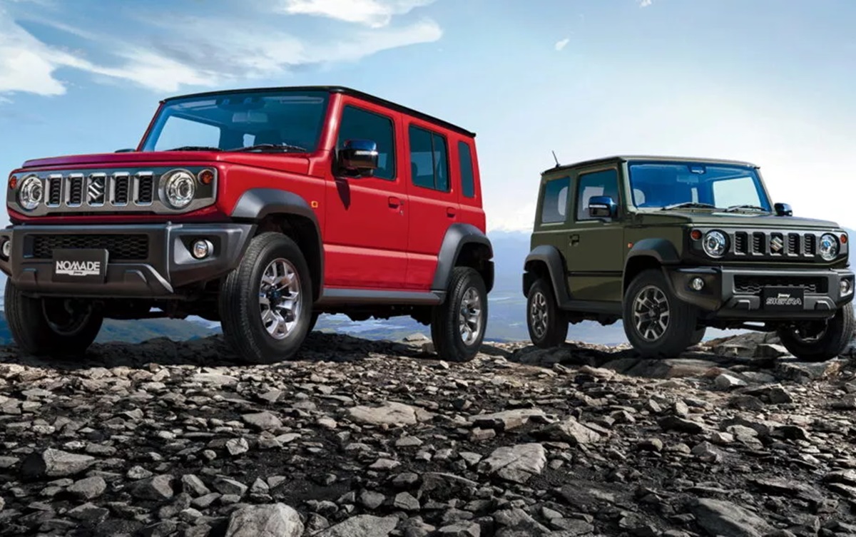 Suzuki Jimny 5-door dipasarkan di Jepang. (Carscoops) - Image