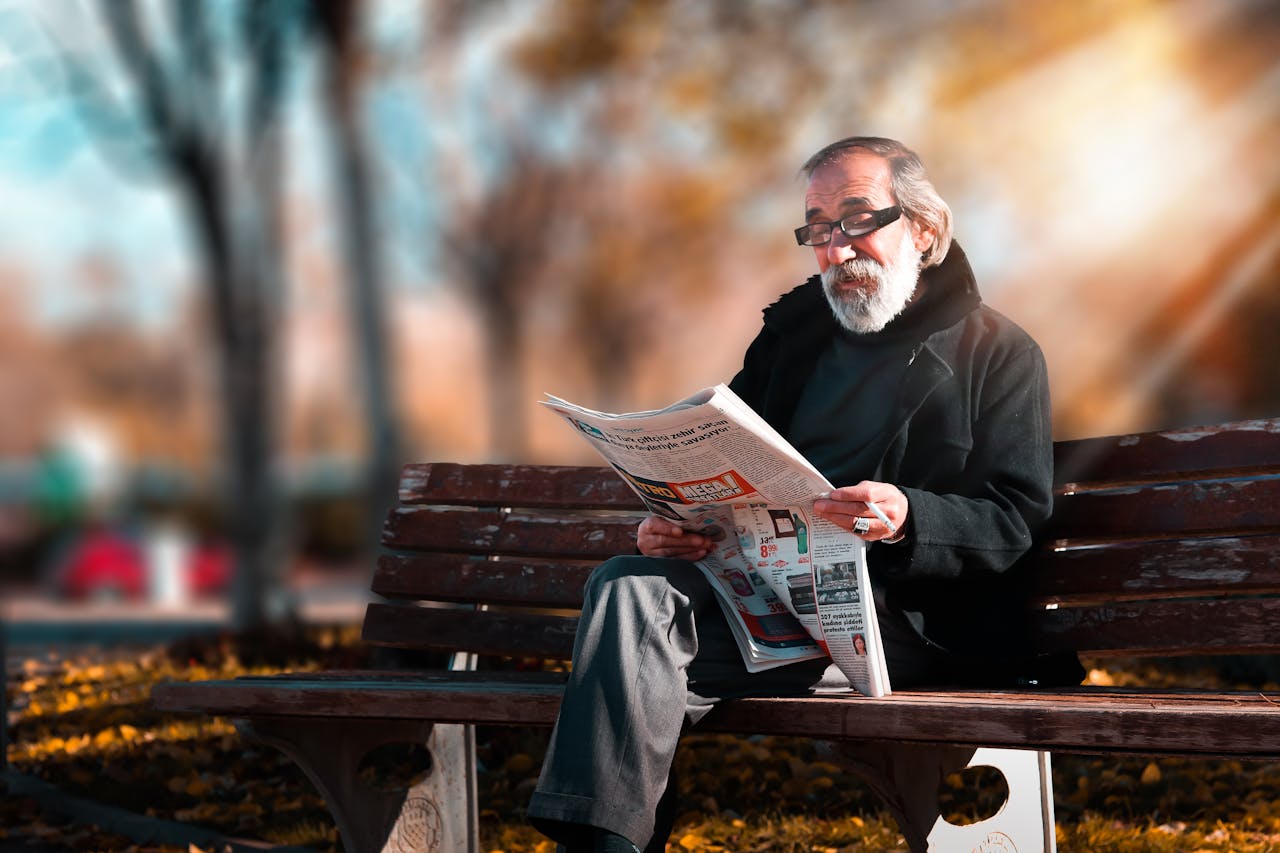 Pria di masa pensiun. (pexels.com) - Image