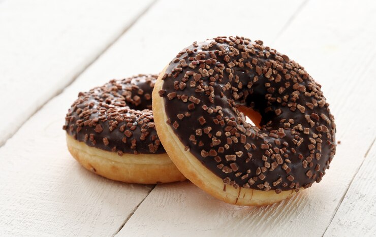 Ilustrasi donat. - Image