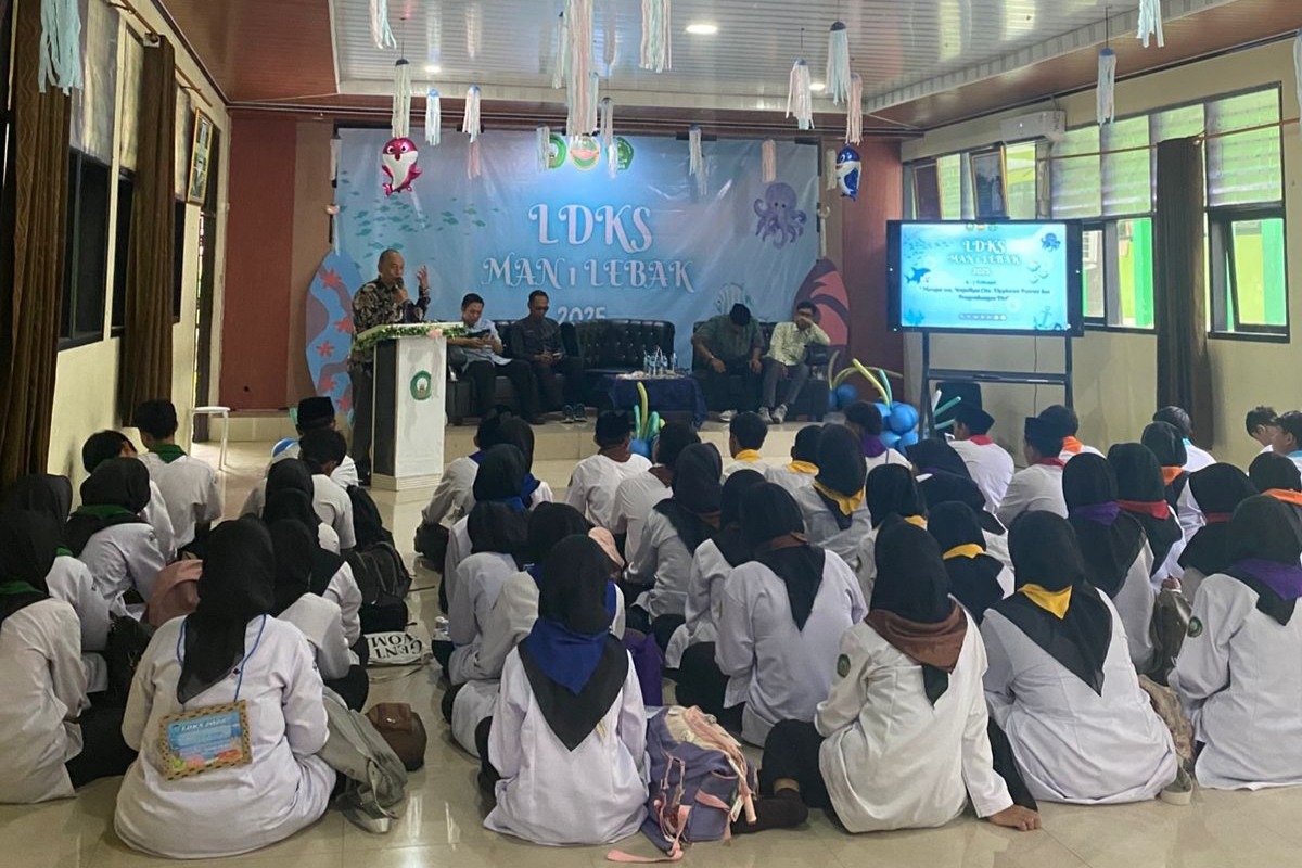 Jalankan instruksi penghematan anggaran dari Presiden Prabowo, kegiatan LDKS MAN 1 Lebak digelar sederhana. (Dokumentasi MAN 1 Lebak) - Image