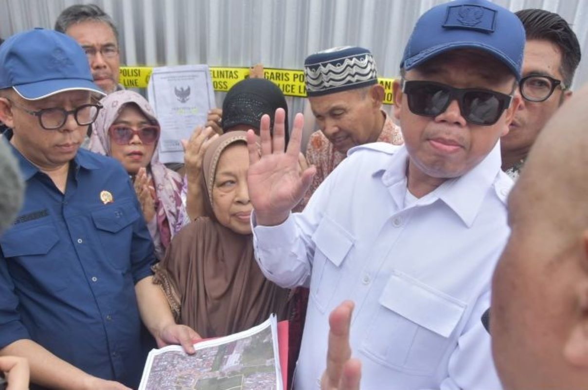 Menteri Agraria dan Tata Ruang/Badan Pertanahan Nasional Nusron Wahid (Pradita Kurniawan Syah/Antara) - Image