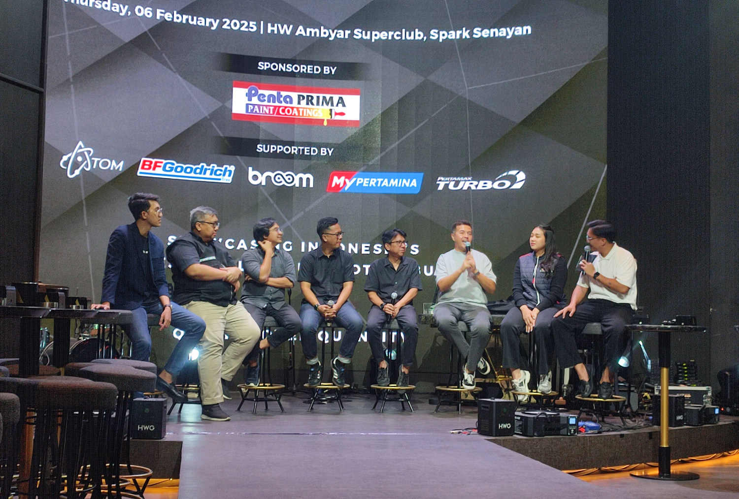Konferensi Pers The Elite Showcase 2025 di Senayan Park, Jakarta, Kamis (6/2). (Nanda Prayoga/JawaPos.com) - Image