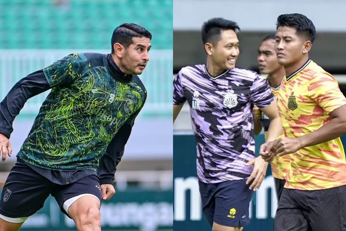 Bhayangkara FC dan Persela Lamongan akan bertarung di Stadion Pakansari, Bogor, Jumat (7/2) sore demi lolos ke Liga 1 musim depan. (LIB) - Image