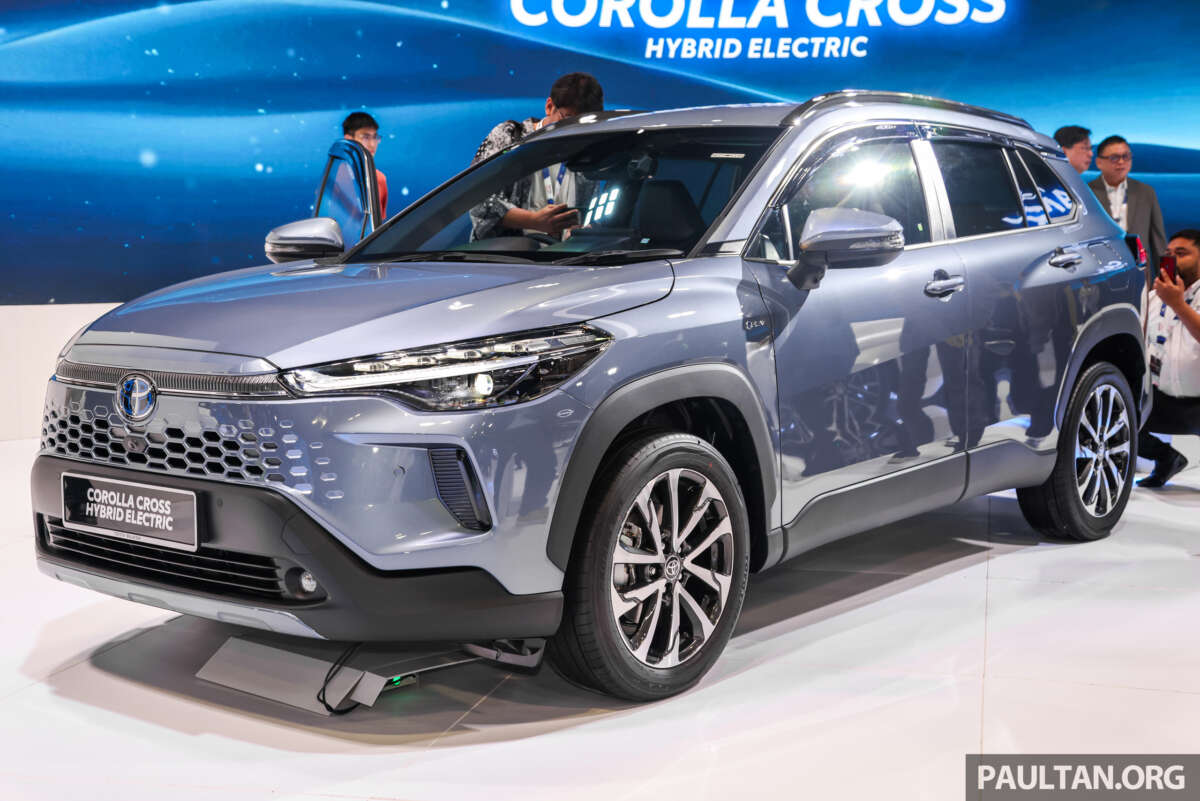 Tampilan Corolla Cross Hybrid baru. (Paultan) - Image