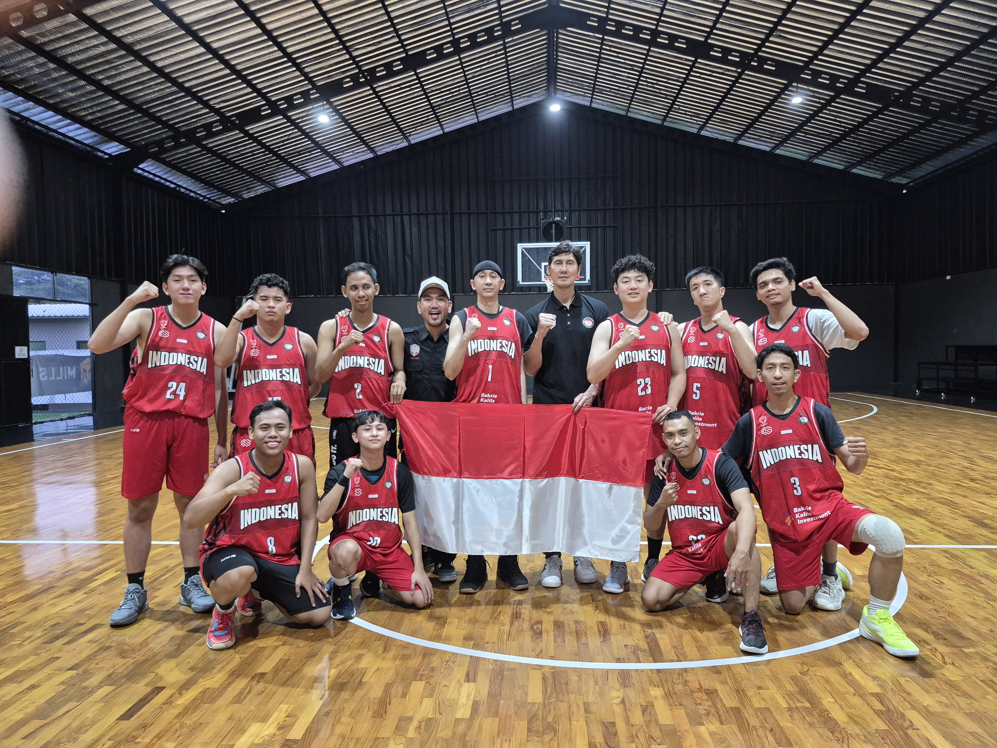 Timnas Basket Tuli Indonesia. (Istimewa) - Image