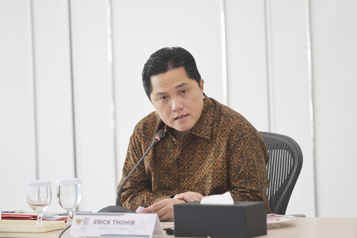 Menteri BUMN Erick Thohir. (Istimewa) - Image