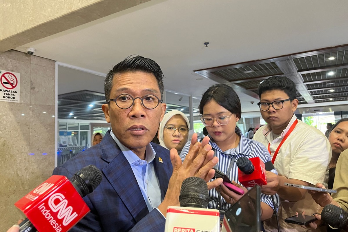 Ketua Komisi XI DPR RI Mukhamad Misbakhun. (Nurul Fitriana/JawaPos.com) - Image