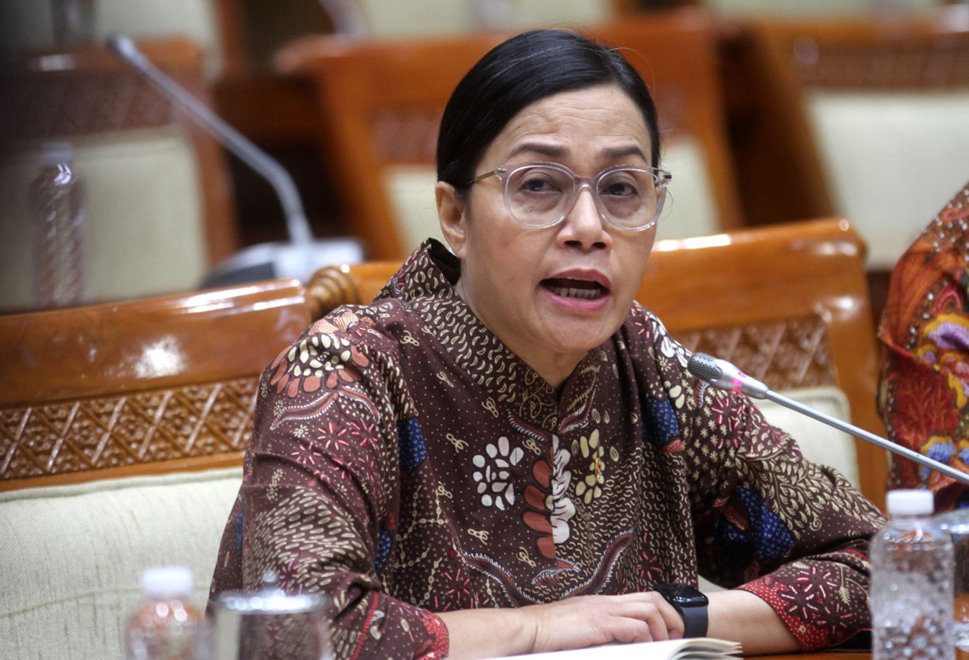 Menteri Keuangan Sri Mulyani Indrawati. (Dery Ridwansah/ JawaPos.com) - Image