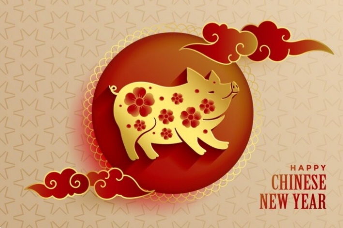 Ilustrasi shio babi, - Image