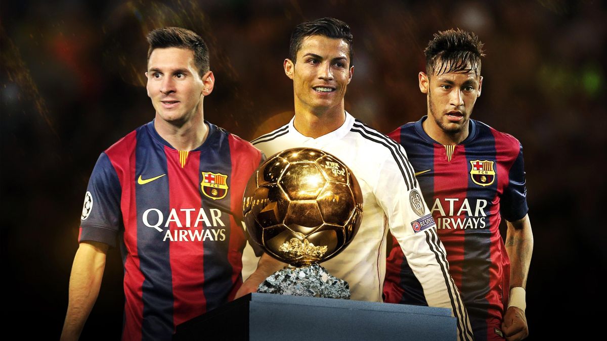 Dari kiri: Messi, Christiano Ronaldo, dan Neymar. (eurosport) - Image
