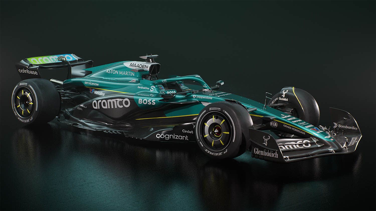 Mobil Aston Martin yang akan dikendarai oleh Lance Stroll dan Fernando Alonso. (Dok. LaSexta) - Image