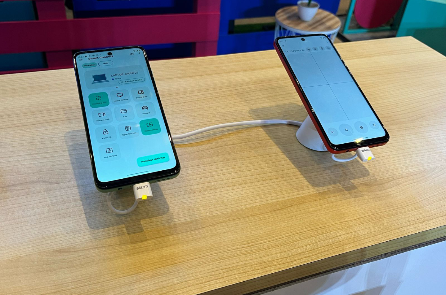 Tampilan Motorola Moto g45 5G. (Nanda Prayoga/JawaPos.com) - Image