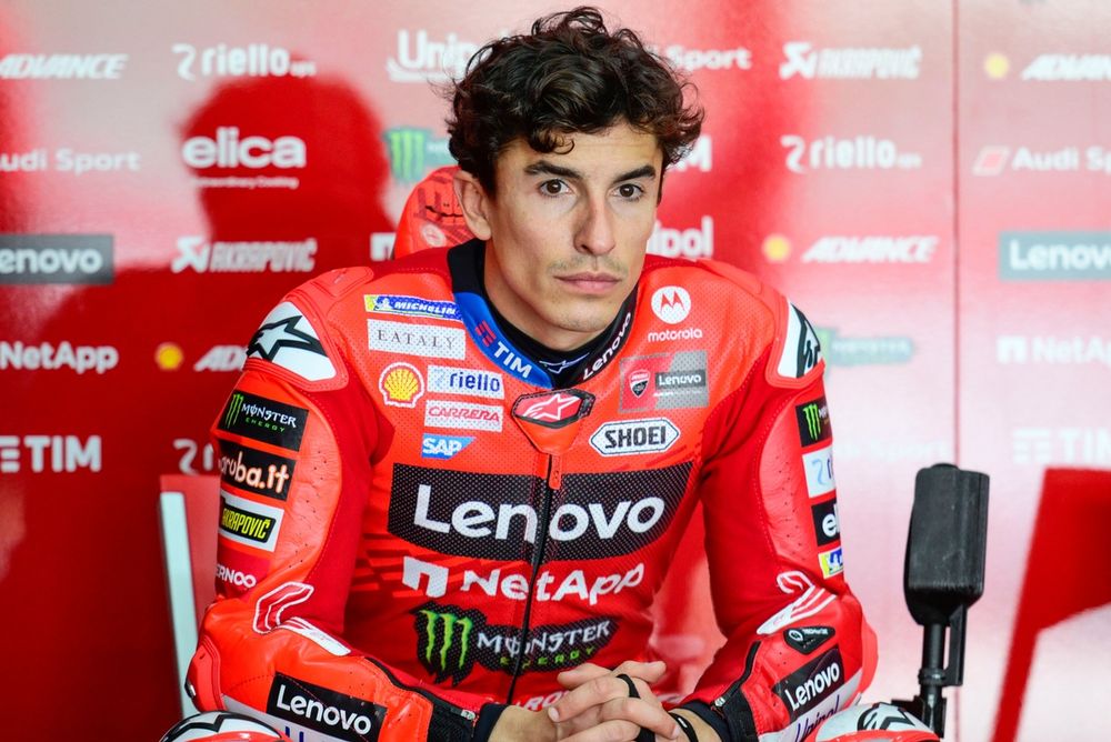 Marc Marquez tengah menunggu giliran untuk melakukan tes bersama Ducati. (Dok. MotoGP) - Image
