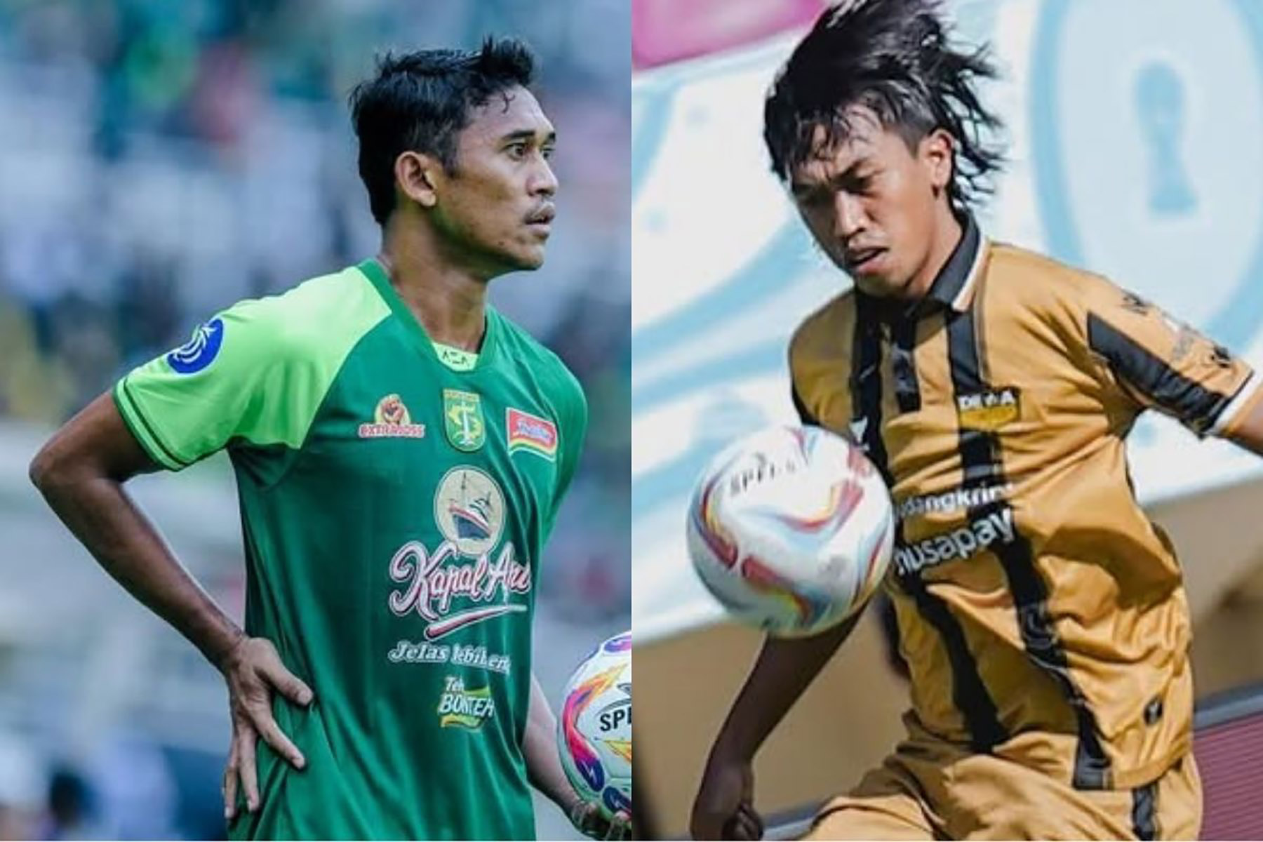Arief Catur Pamungkas dan Ady Setiawan. (Dok. Persebaya - DU) - Image