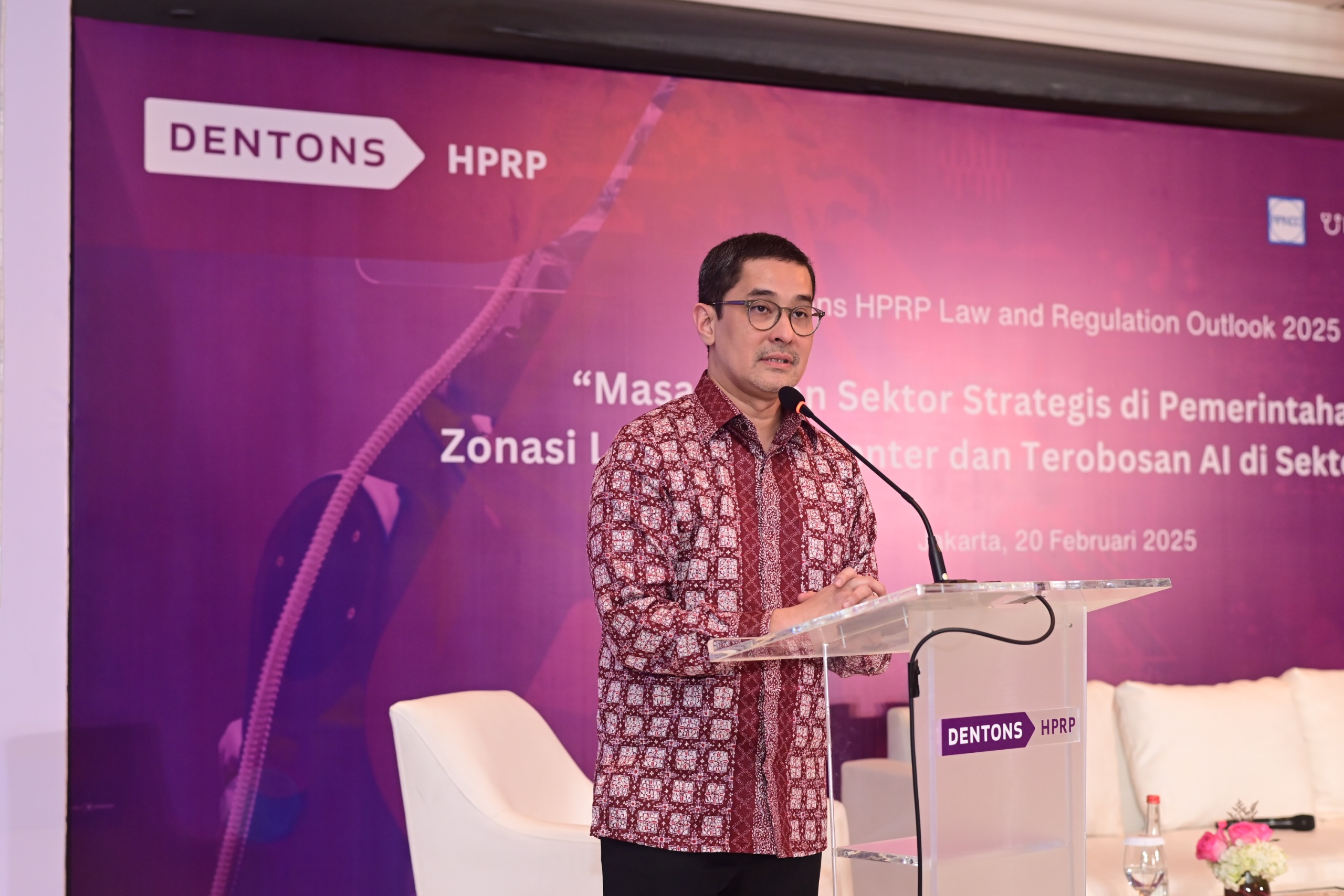 Founding Partner AC Ventures Pandu Sjahrir. (Dok. Dentons HPRP) - Image