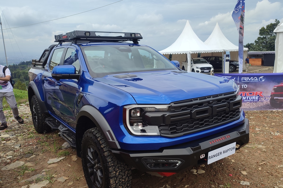 Ford Ranger Raptor. (Nanda Prayoga/JawaPos.com) - Image